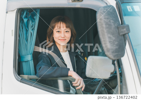 truck driver truck driver 136722402