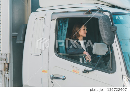 truck driver truck driver 136722407