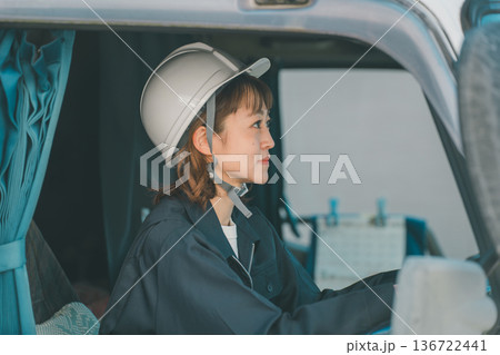 truck driver truck driver 136722441