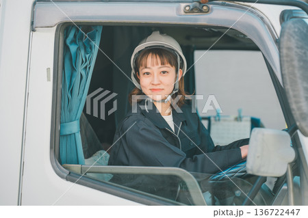 truck driver truck driver 136722447