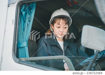 truck driver truck driver 136722484