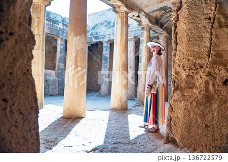Exploring Ancient Tombs of the Kings in Paphos, Cyprus A Journey Through History and Culture Exploring Ancient Tombs of the Kings in Paphos, Cyprus A Journey Through History and Culture 136722579