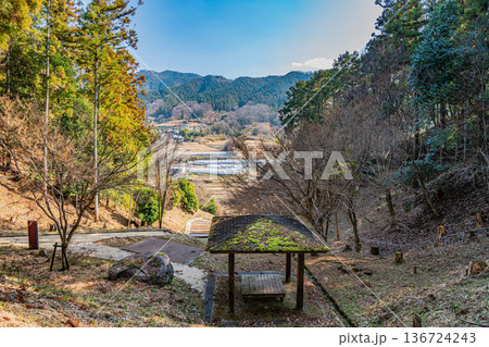 国営飛鳥歴史公園祝戸地区から阪田方面の眺め　奈良県明日香村 136724243