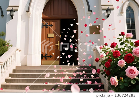 教会の前に 教会の前に 136724293