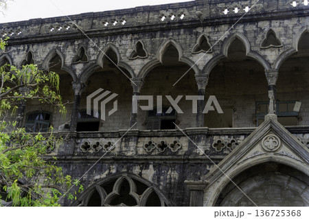 An abandoned monastery. An abandoned monastery. 136725368