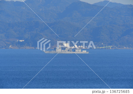 海上自衛隊　浦賀水道　あすか　ASE-6102　試験艦 136725685