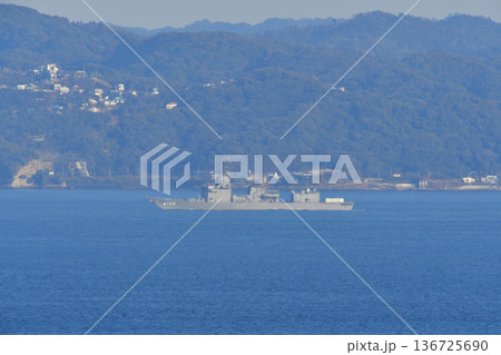 海上自衛隊　浦賀水道　あすか　ASE-6102　試験艦 136725690