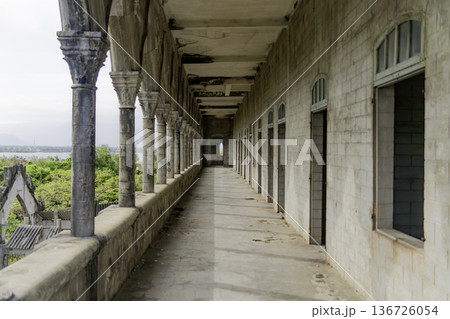 An abandoned monastery. An abandoned monastery. 136726054