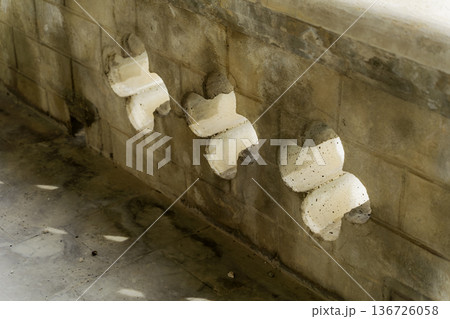 An abandoned monastery. An abandoned monastery. 136726058