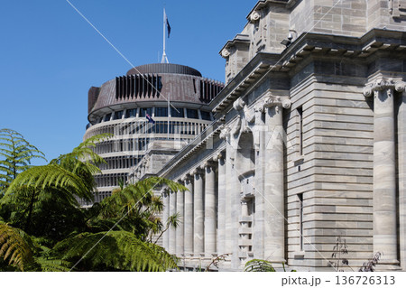 Parliament Buildings - Wellington Parliament Buildings - Wellington 136726313