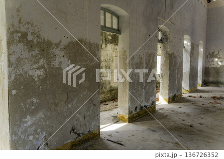 An abandoned monastery. An abandoned monastery. 136726352
