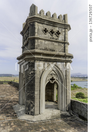An abandoned monastery. An abandoned monastery. 136726507