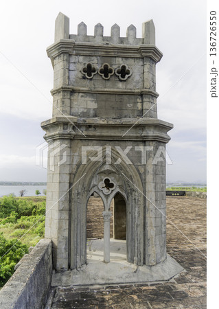 An abandoned monastery. An abandoned monastery. 136726550