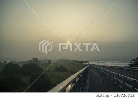 Baekma Riverside Bicycle Path  136726712