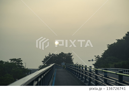 Baekma Riverside Bicycle Path Baekma Riverside Bicycle Path 136726741