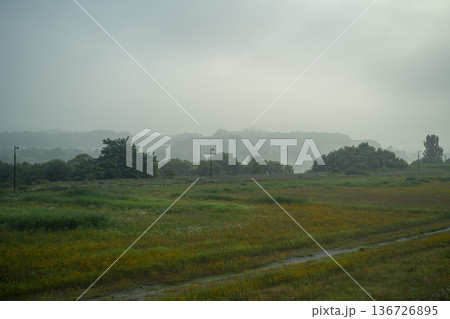 Baekma Riverside Bicycle Path Baekma Riverside Bicycle Path 136726895