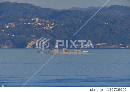 海上自衛隊　浦賀水道　しょうなん　AGS-5106　海洋観測艦 136726995