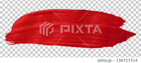 Ruddy brush isolated on transparent background, Scarlet Sage red brush Ruddy brush isolated on transparent background, Scarlet Sage red brush 136727314