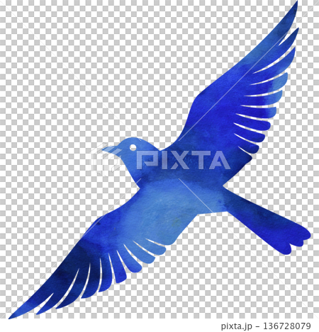 Beautiful watercolor bird icon image illustration Beautiful watercolor bird icon image illustration 136728079