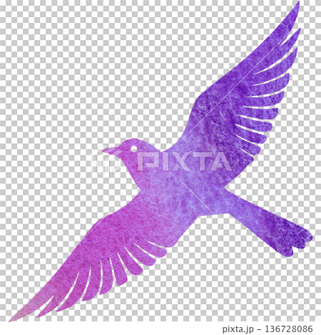 Beautiful watercolor bird icon image illustration Beautiful watercolor bird icon image illustration 136728086