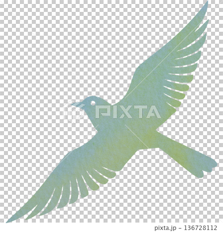 Beautiful watercolor bird icon image illustration Beautiful watercolor bird icon image illustration 136728112