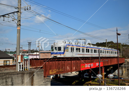 深日町駅・鉄橋(南海電鉄・多奈川線) 【大阪府阪南市】 深日町駅・鉄橋(南海電鉄・多奈川線) 【大阪府阪南市】 136728266