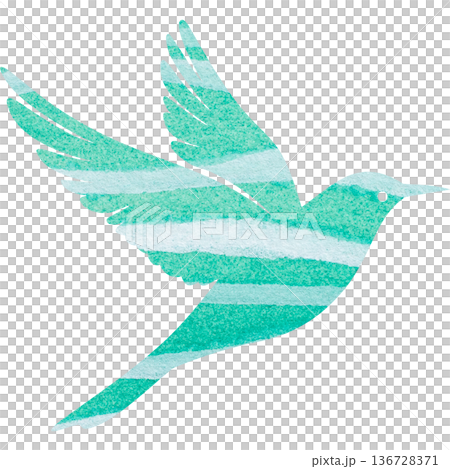 Beautiful watercolor bird icon image illustration Beautiful watercolor bird icon image illustration 136728371
