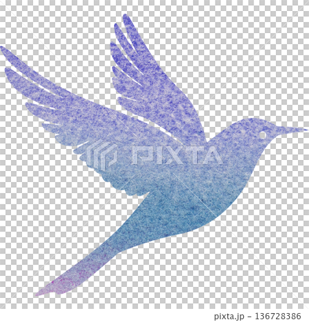 Beautiful watercolor bird icon image illustration Beautiful watercolor bird icon image illustration 136728386