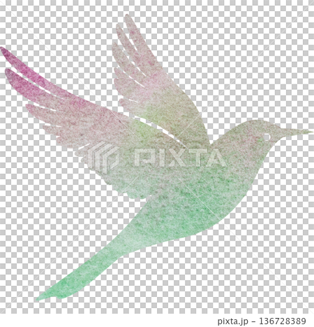 Beautiful watercolor bird icon image illustration Beautiful watercolor bird icon image illustration 136728389