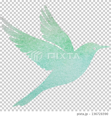 Beautiful watercolor bird icon image illustration Beautiful watercolor bird icon image illustration 136728390