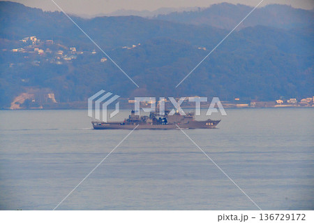海上自衛隊 浦賀水道 ちよだ ASR-404 潜水艦救難艦 海上自衛隊 浦賀水道 ちよだ ASR-404 潜水艦救難艦 136729172