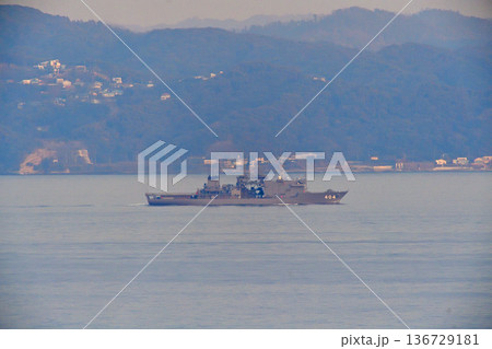 海上自衛隊 浦賀水道 ちよだ ASR-404 潜水艦救難艦 海上自衛隊 浦賀水道 ちよだ ASR-404 潜水艦救難艦 136729181