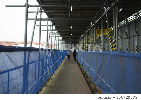Han River bike path Han River bike path 136729579