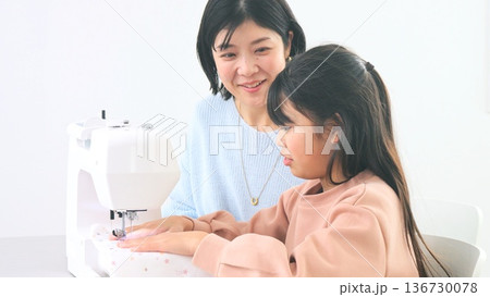 家族の会話 ミシン イメージ 136730078