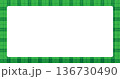緑タータンチェック柄のフレーム 136730490