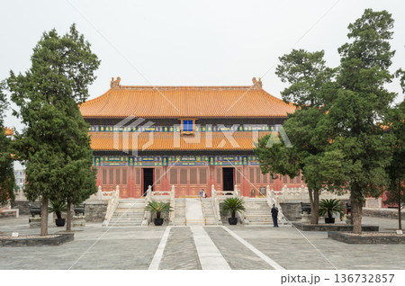 Temple of Ancient Monarchs in Xicheng District in Beijing, China 136732857