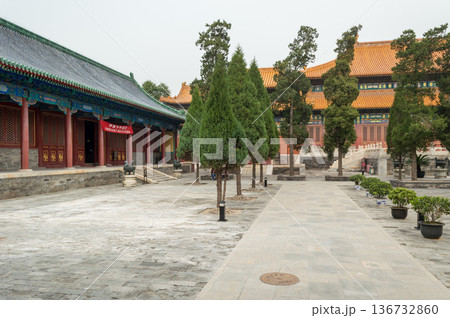Temple of Ancient Monarchs in Xicheng District in Beijing, China 136732860