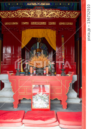 Guan Yu Culture Exhibition in the Temple of Ancient Monarchs in Beijing, China 136732910