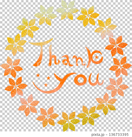Beautiful watercolor Thank you! icon image illustration Beautiful watercolor Thank you! icon image illustration 136733395