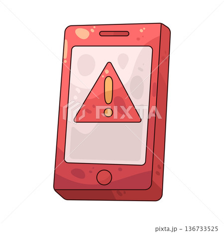 Illustration of emergency call Illustration of emergency call 136733525
