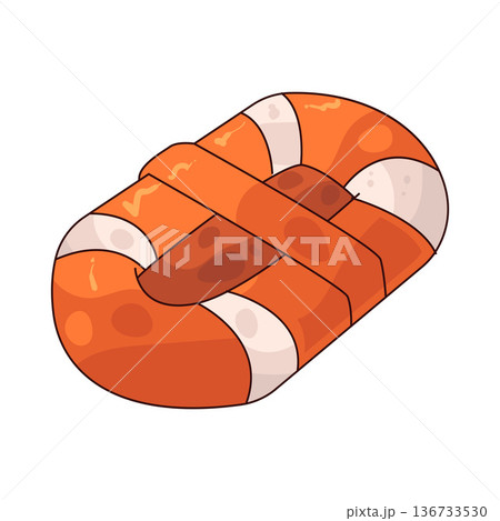 Illustration of life raft 136733530