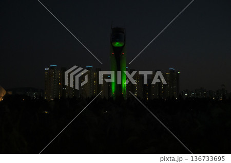 Han River bike path Han River bike path 136733695