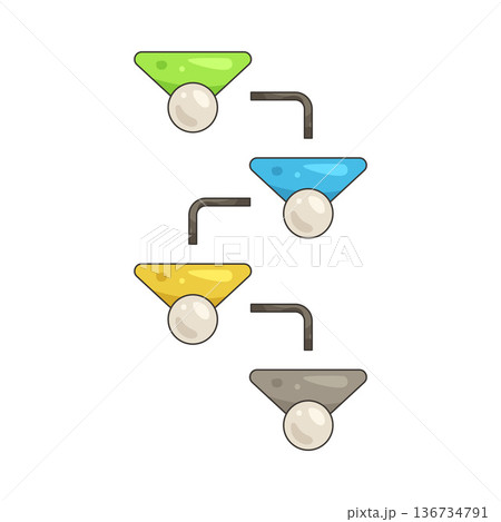 Illustration of flowchart  136734791