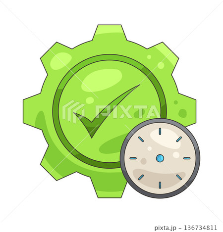 Illustration of Approved time 136734811