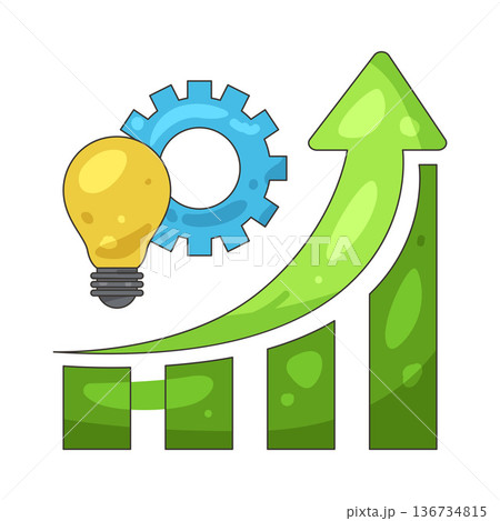 Illustration of Growth  136734815