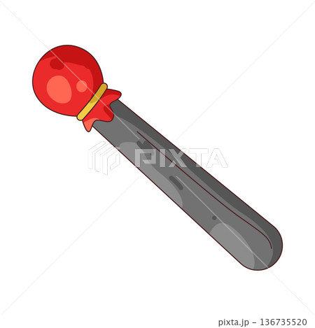 Illustration of drum stick Illustration of drum stick 136735520