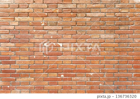 Texture of the brick walls  136736320