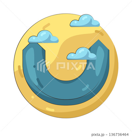 Illustration of road Illustration of road 136736464
