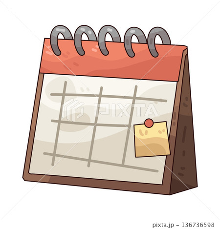 Illustration of meeting schedule Illustration of meeting schedule 136736598