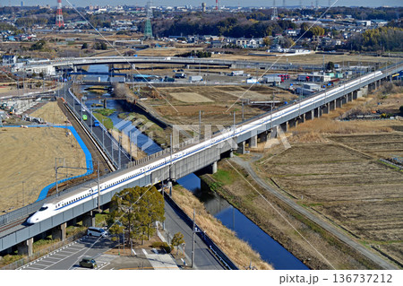 東海道新幹線 新横浜-小田原 JR東海 N700A系 X72編成(東京) のぞみ ひかり こだま 東海道新幹線 新横浜-小田原 JR東海 N700A系 X72編成(東京) のぞみ ひかり こだま 136737212